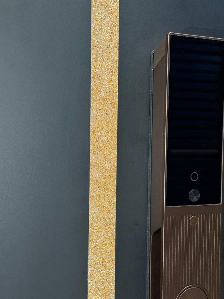 HDB Fire-Rated Door, Embellished With Swarovski Crystals