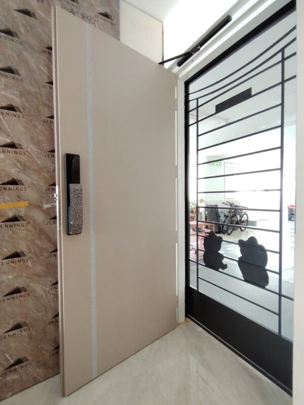 Lusano Crystalized HDB Main Door 4x7 feet Double Leaf (With Swarovski Crystal)