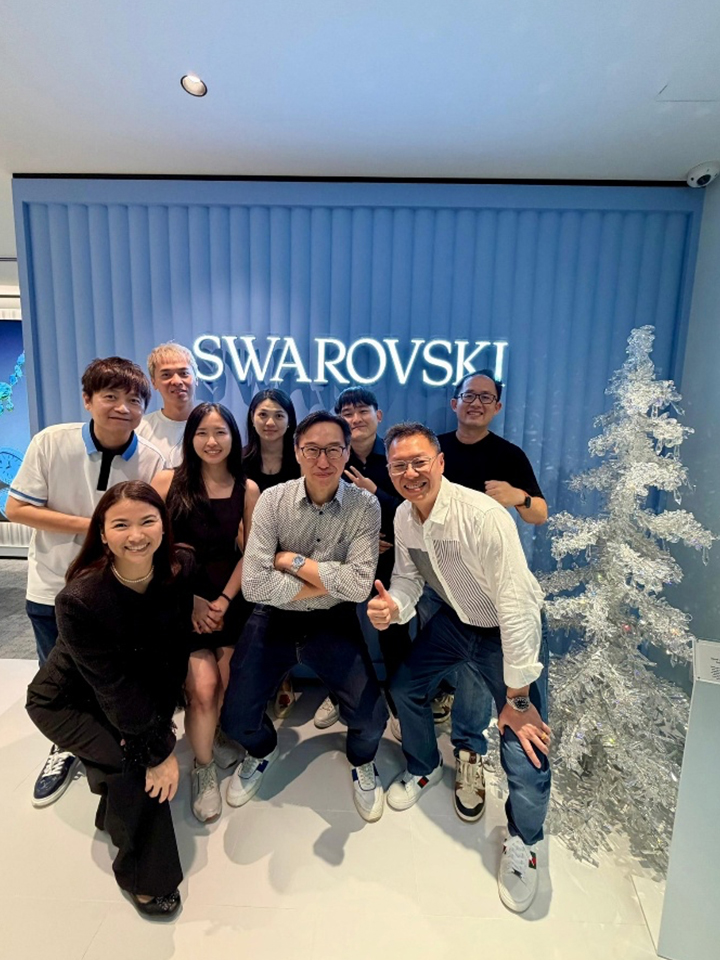 Partnership with Swarovski Crystal