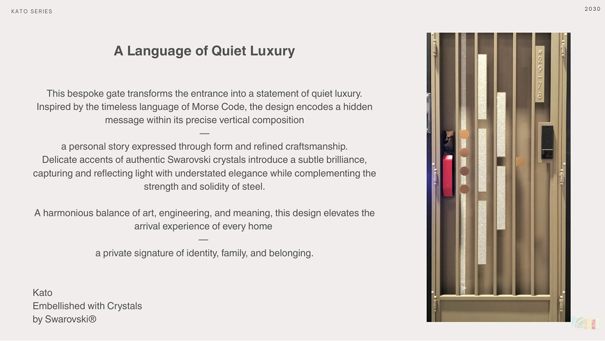 Swarovski Crystal - Language of the Quiet Luxury
